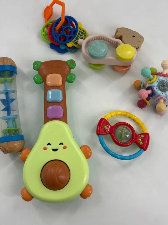 Infant/Toddler/Baby Random Lot Of Baby Toys- Rock-A-Mole Guitar - Picture 3 of 3